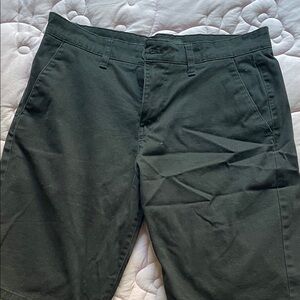 RSQ Men's Dark Gray Flat Front Shorts